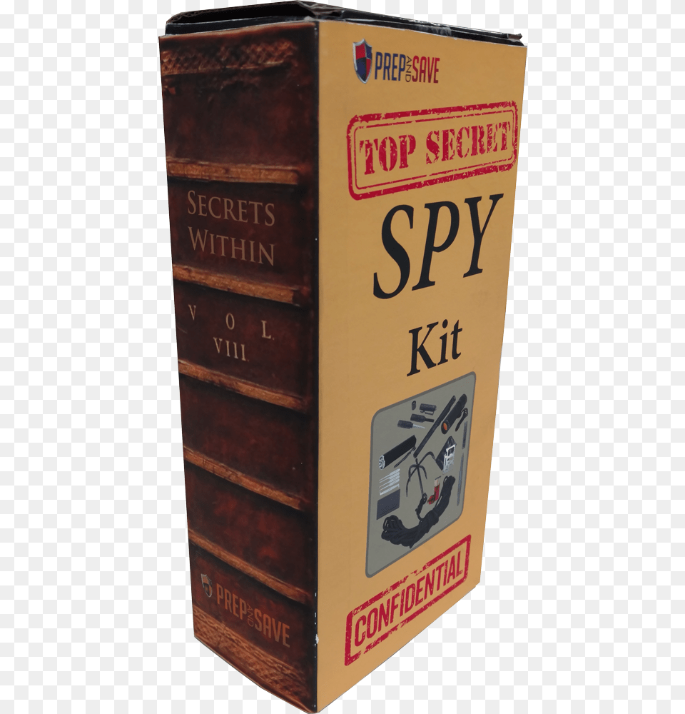 Spy Kit Furniture, Book, Publication, Box Png