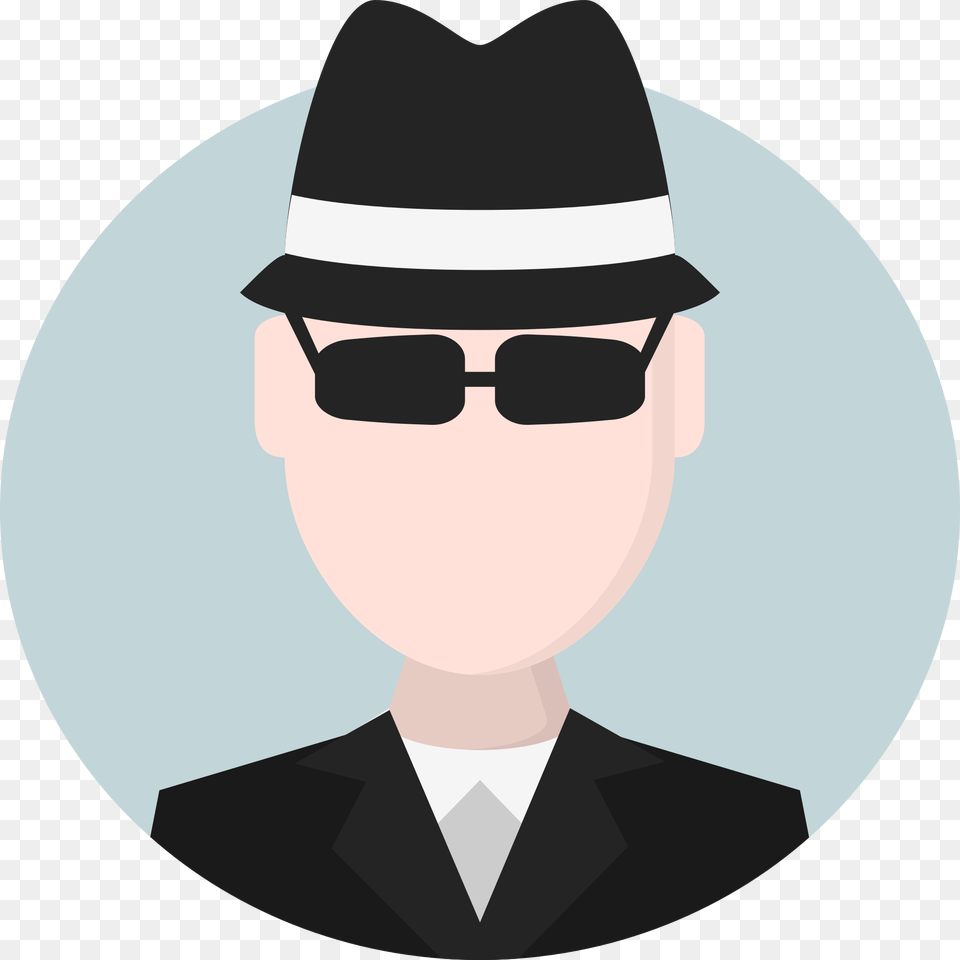 Spy Spy Flat Icon, Accessories, Sunglasses, Clothing, Photography Png Image