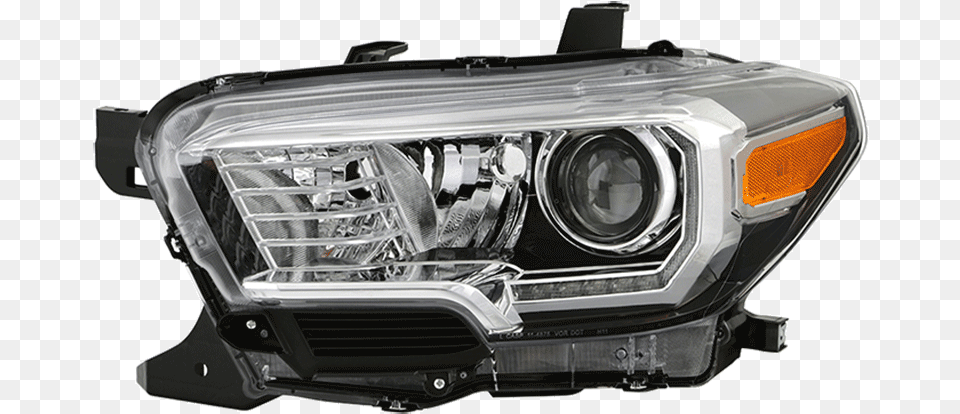 Spyder Auto Xtune Light Bar Drl Faro Tacoma 2020 Led, Car, Headlight, Transportation, Vehicle Free Png Download
