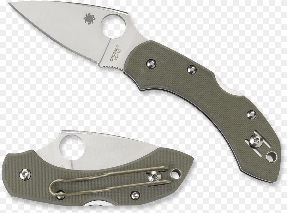 Spyderco Dragonfly 2, Blade, Dagger, Knife, Weapon Png