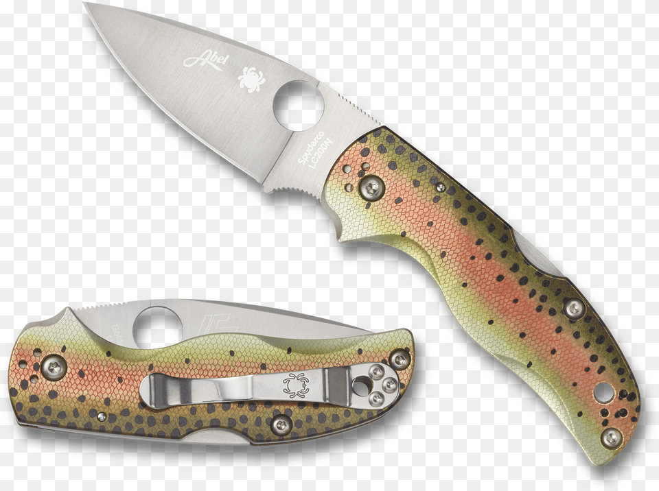 Spyderco Native Rainbow Trout Png Image