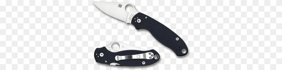 Spyderco Para 3 In Carbon Fiber, Blade, Dagger, Knife, Weapon Free Png Download