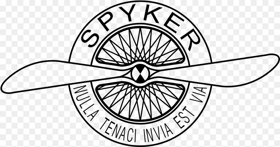 Spyker Car Logo, Gray Png