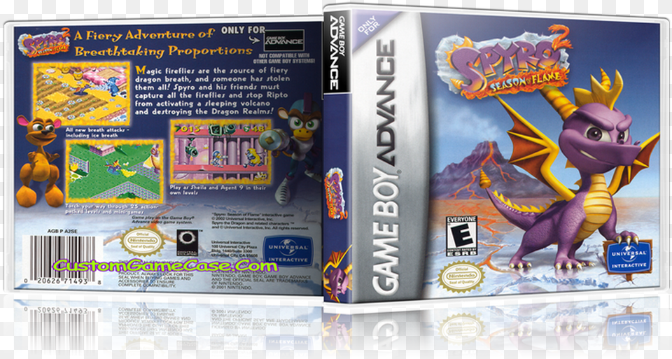 Spyro 2 Season Of Flame Spyro Season Of Flame Game Boy Advance, Book, Publication, Toy, Comics Png