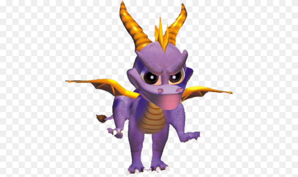 Spyro, Animal, Dinosaur, Reptile, Purple Free Png Download