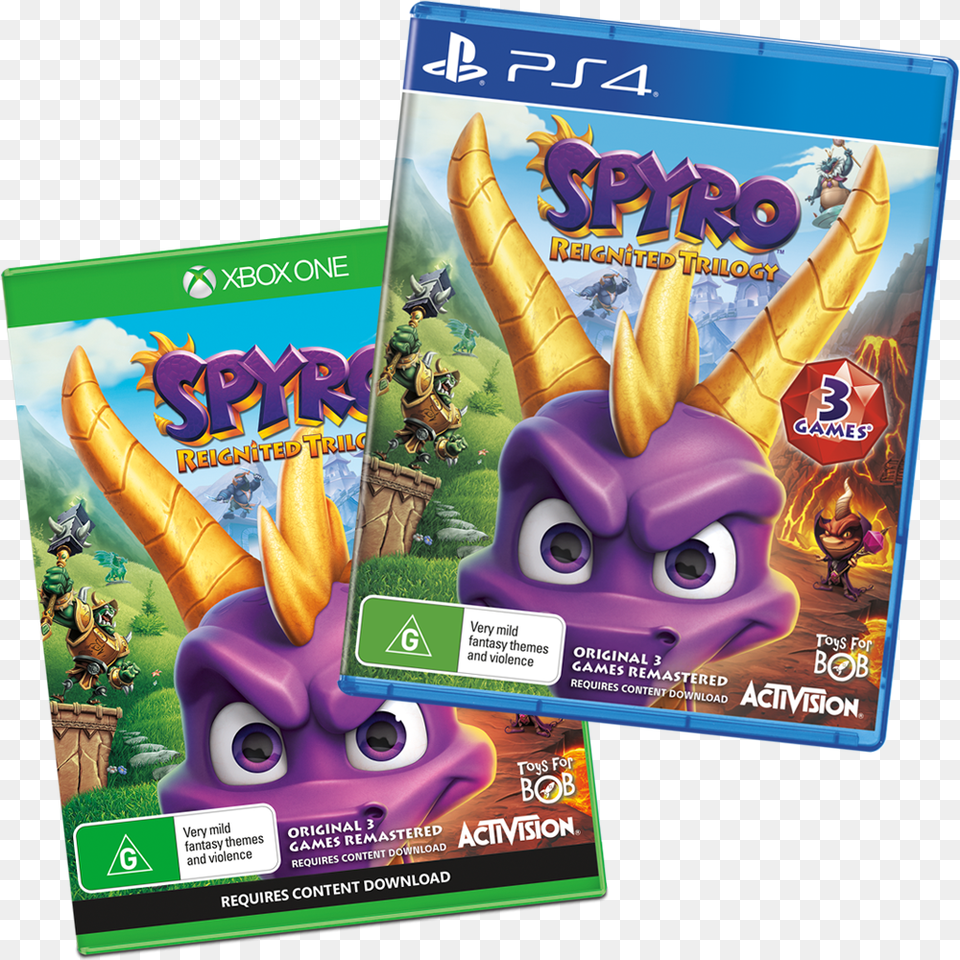 Spyro Little Big Planet 2 Collectors, Advertisement, Poster, Person, Disk Png Image