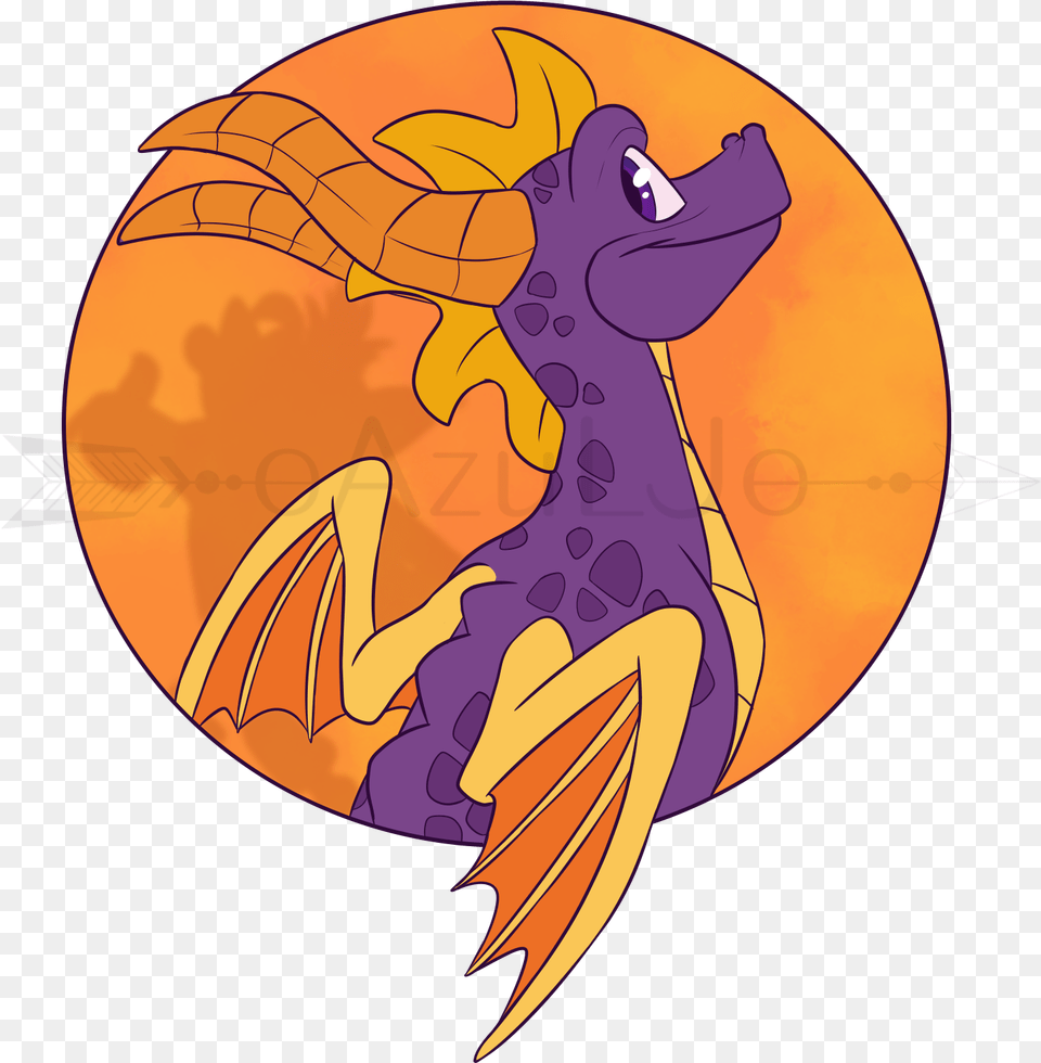 Spyro Orange U2014 Weasyl Cartoon, Dragon, Animal, Bee, Insect Free Png