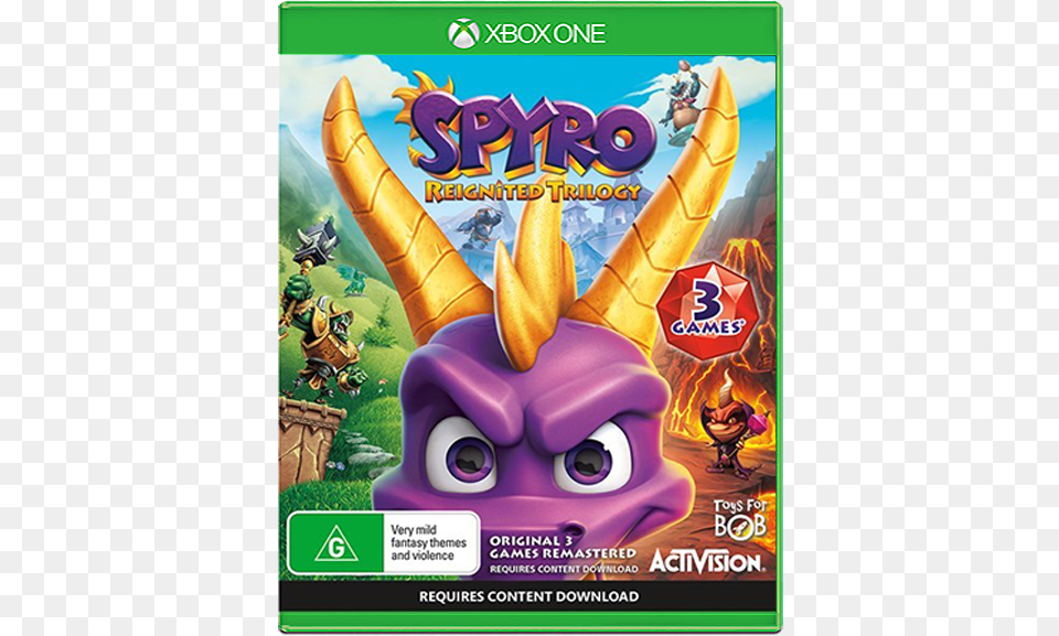 Spyro Reignited Xbox One, Advertisement, Poster Free Png Download