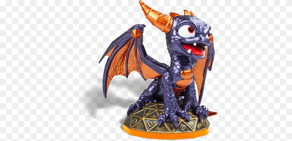 Spyro The Dragon, Figurine, Accessories Png Image