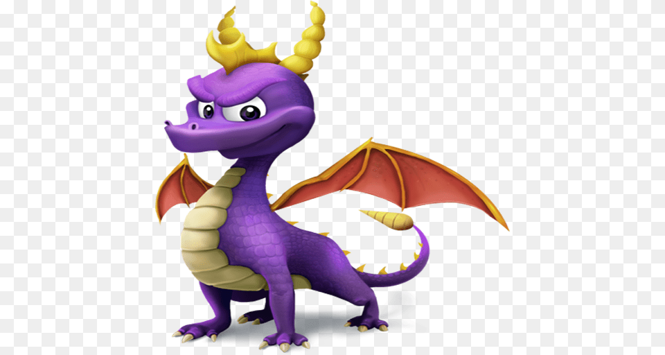 Spyro The Dragon, Purple, Animal, Dinosaur, Reptile Png