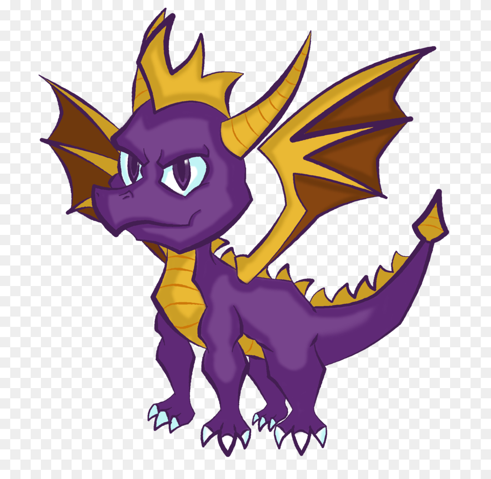 Spyro The Dragon, Purple, Baby, Person, Face Png