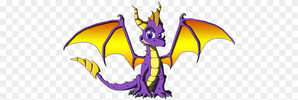 Spyro The Dragon By Moheart7 Spyro, Device, Grass, Lawn, Lawn Mower Png Image