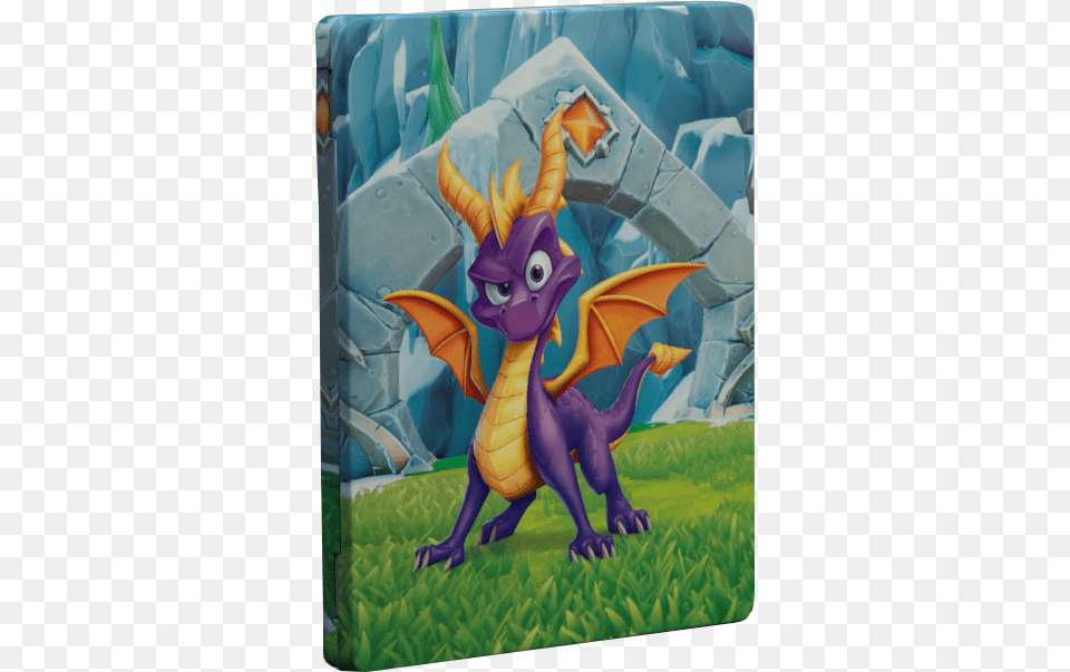 Spyro The Dragon Futurepak Spyro Reignited Trilogy Steelbook, Animal, Dinosaur, Reptile Png