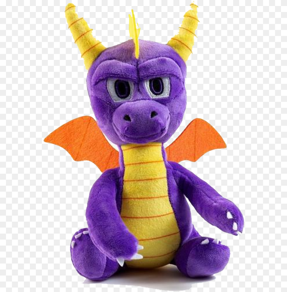 Spyro The Dragon Hugme Vibrating Plush Dragon Plush Toy For Kids And Adults, Purple Free Png Download