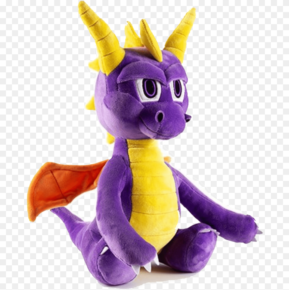 Spyro The Dragon Phunny Plush By Kidrobot Spyro Hug Me Plush, Toy Png