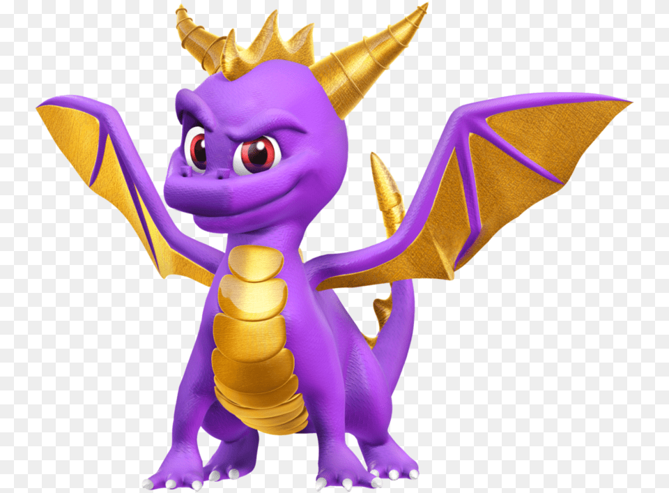 Spyro The Dragon Render By Nibroc Rock Spyro The Dragon 3d, Purple, Toy Png Image