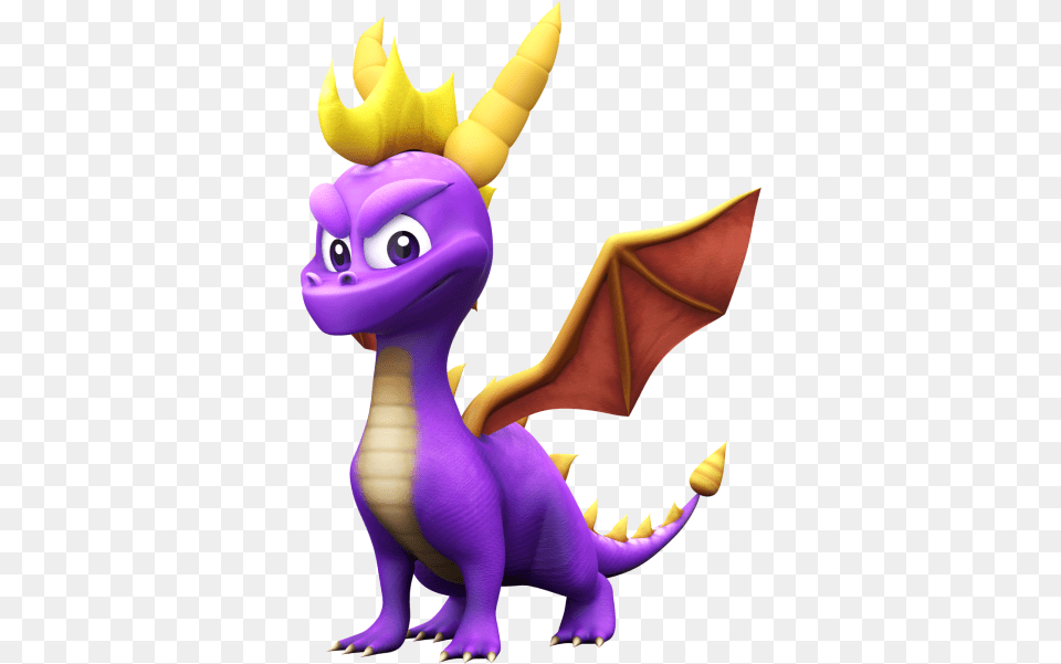 Spyro The Dragon Render Spyro The Dragon, Purple, Animal, Dinosaur, Reptile Free Transparent Png