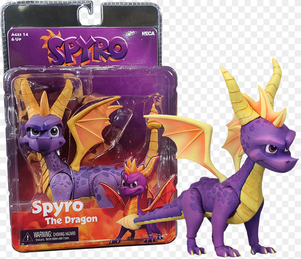 Spyro The Dragon Spyro The Dragon Action Figure Spyro, Purple, Toy, Figurine, Baby Png Image