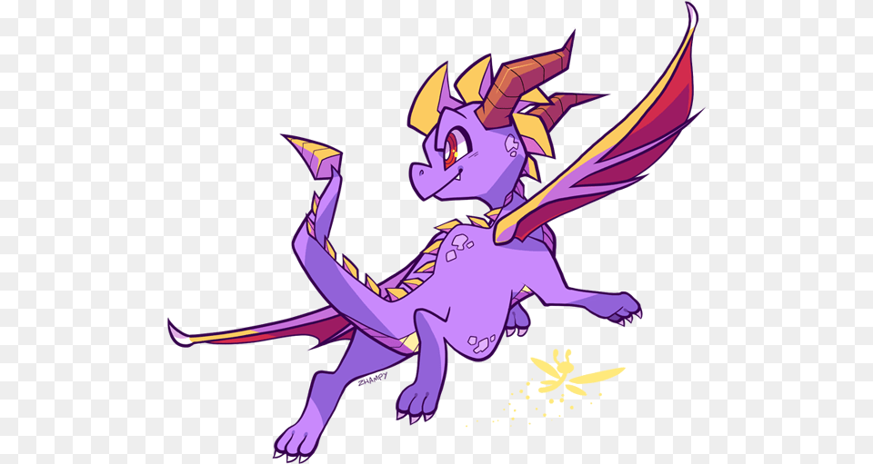 Spyro Weasyl Spyro The Dragon Art, Purple, Cartoon Free Png