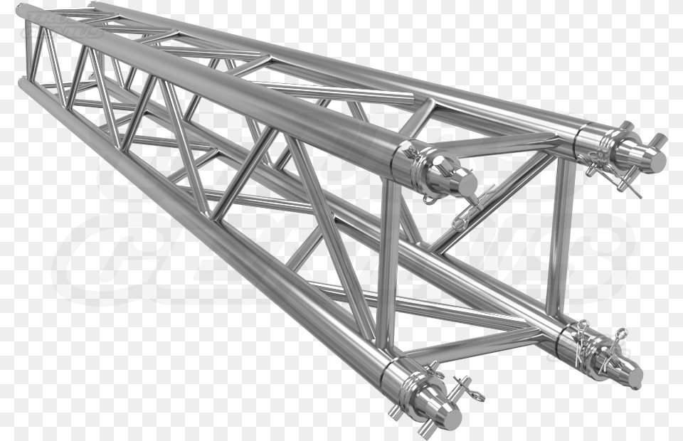 Sq 4112 215 With Couplers Side Profile Photo Global Truss F34 4112, Construction, Construction Crane, Handrail, Aluminium Png Image