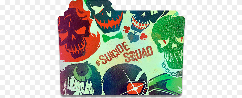 Squad Icon Suicide Squad Folder Icon, Sticker, Art, Mat Free Png