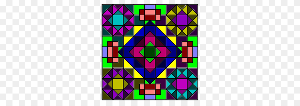 Square Art, Pattern, Quilt, Qr Code Free Png