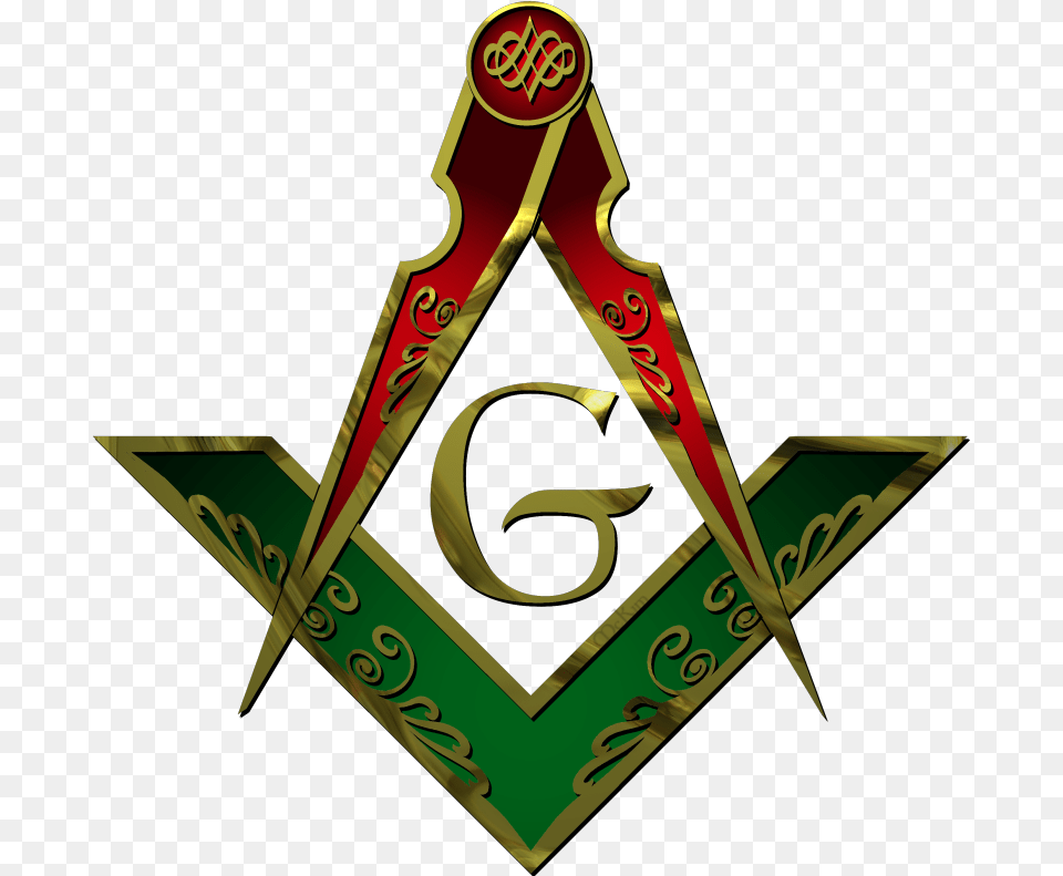 Square And Compass, Emblem, Logo, Symbol, Badge Png