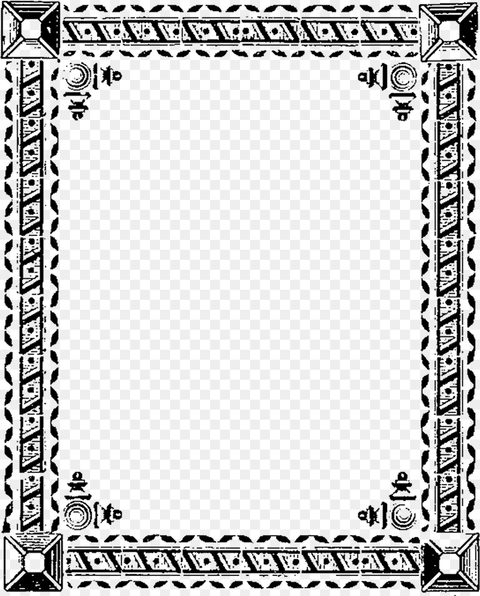 Square Borders Frames Decorative Clipart Square Borders, Nature, Night, Outdoors, Home Decor Free Png