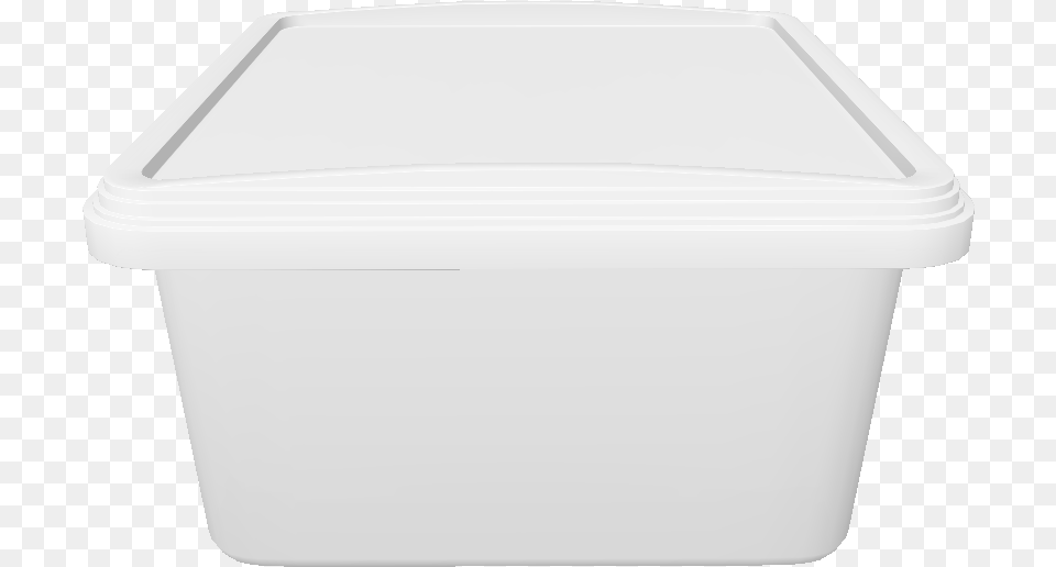 Square Box Ice Cream 1l Toilet, Plastic, Hot Tub, Tub Free Transparent Png