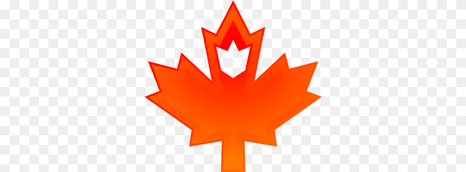 Square Canada Flag Icon, Leaf, Plant, Maple Leaf Png Image