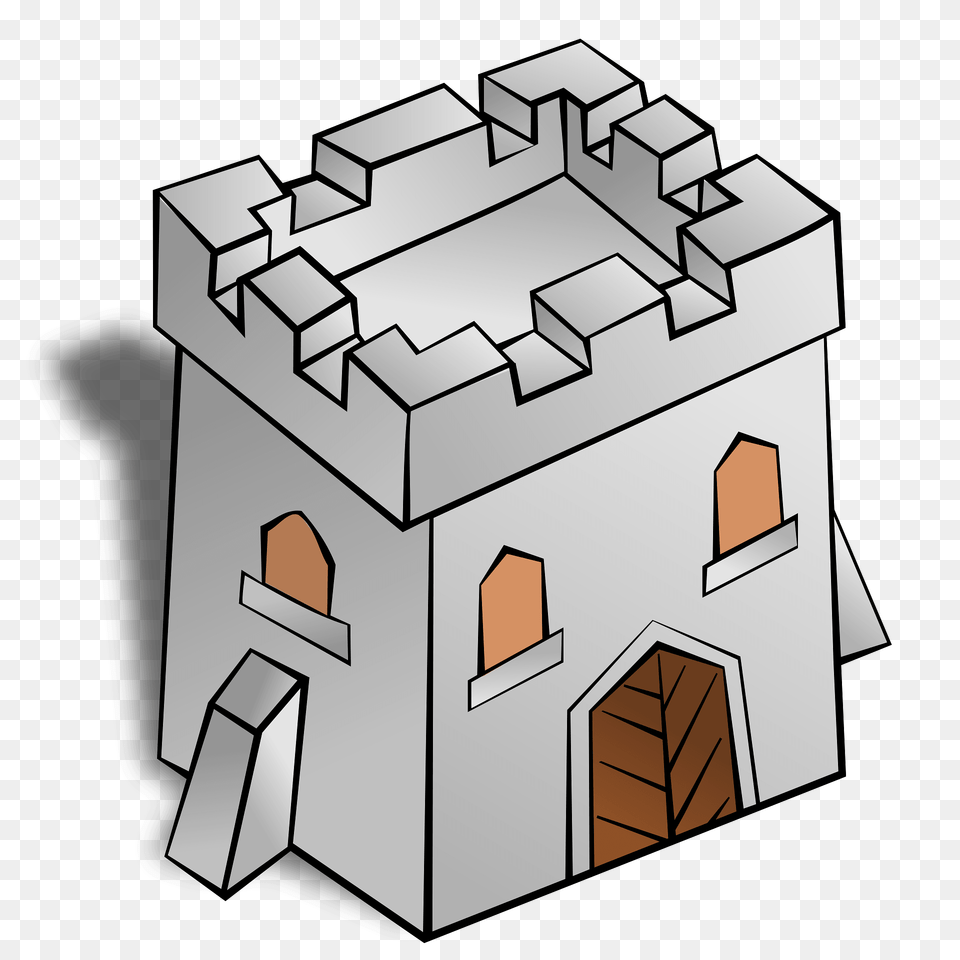 Square Castle Tower Clipart, Dynamite, Weapon Free Png Download