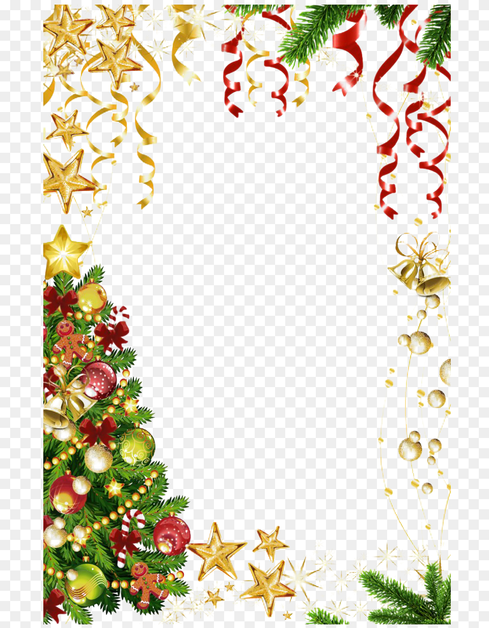 Square Christmas Frame Hd Background Christmas Frame, Art, Floral Design, Graphics, Pattern Free Transparent Png