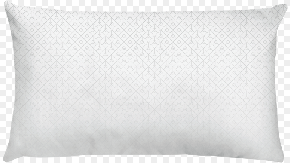 Square Circle Fade White Cushion, Home Decor, Pillow, White Board Free Png Download