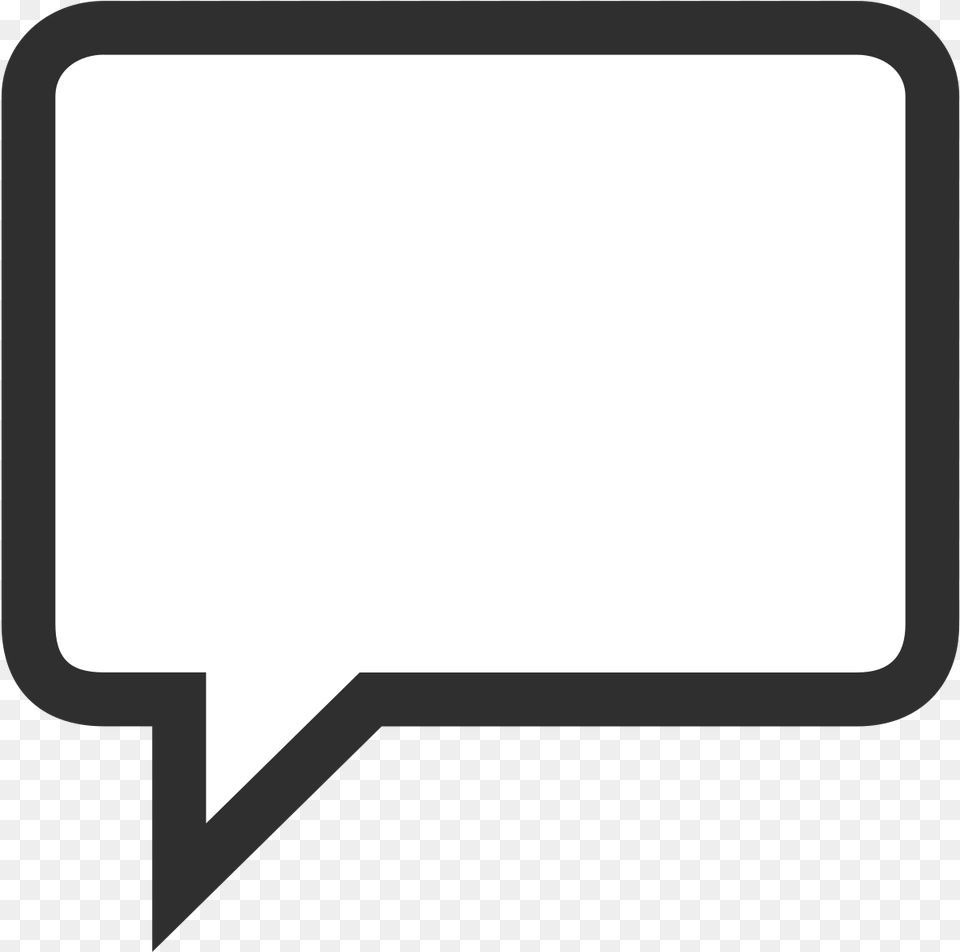 Square Clipart Speech Bubble Speech Bubble Emoji, White Board, Text Free Transparent Png