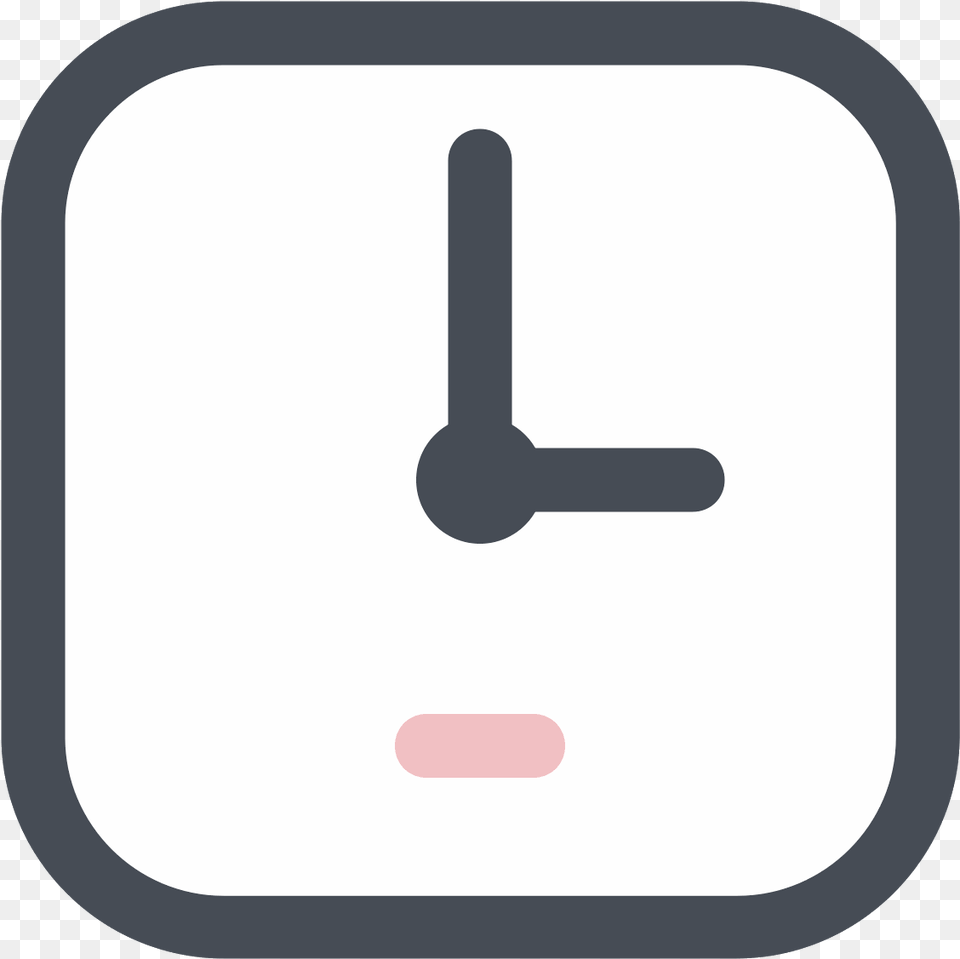 Square Clock Icon, Analog Clock Png Image