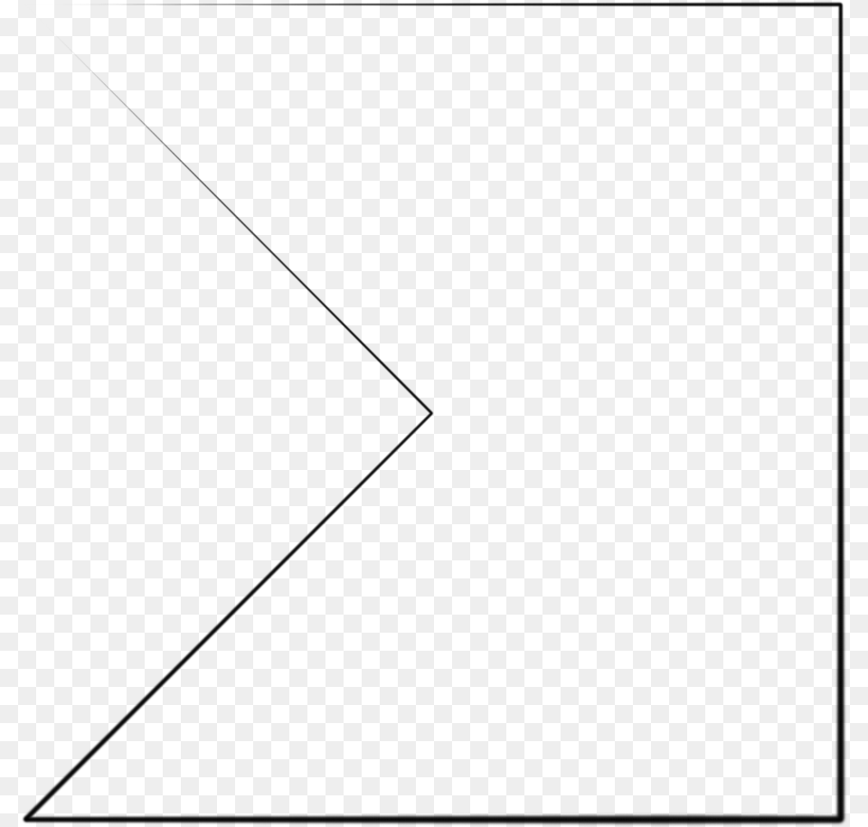 Square Corner Line Black Border Lines Geometry Line Art, Gray Free Png
