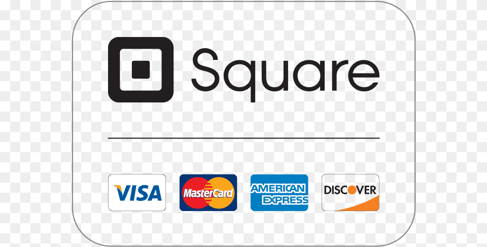 Square Credit Card Logos Credit Card Accepted Sign Square, Text, Computer Hardware, Electronics, Hardware Png