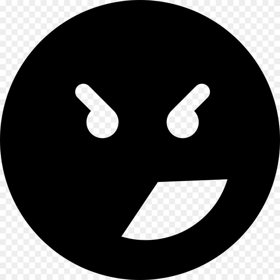 Square Emoticon Angry Face, Sign, Symbol Png Image