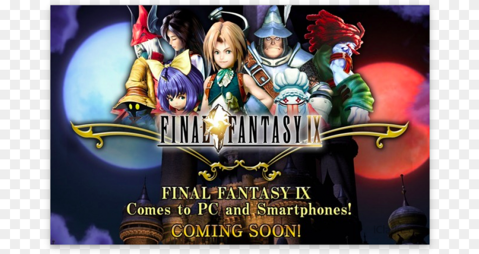 Square Enix Final Fantasy Ix Ios Android Final Fantasy Ix, Publication, Book, Comics, Adult Free Png Download