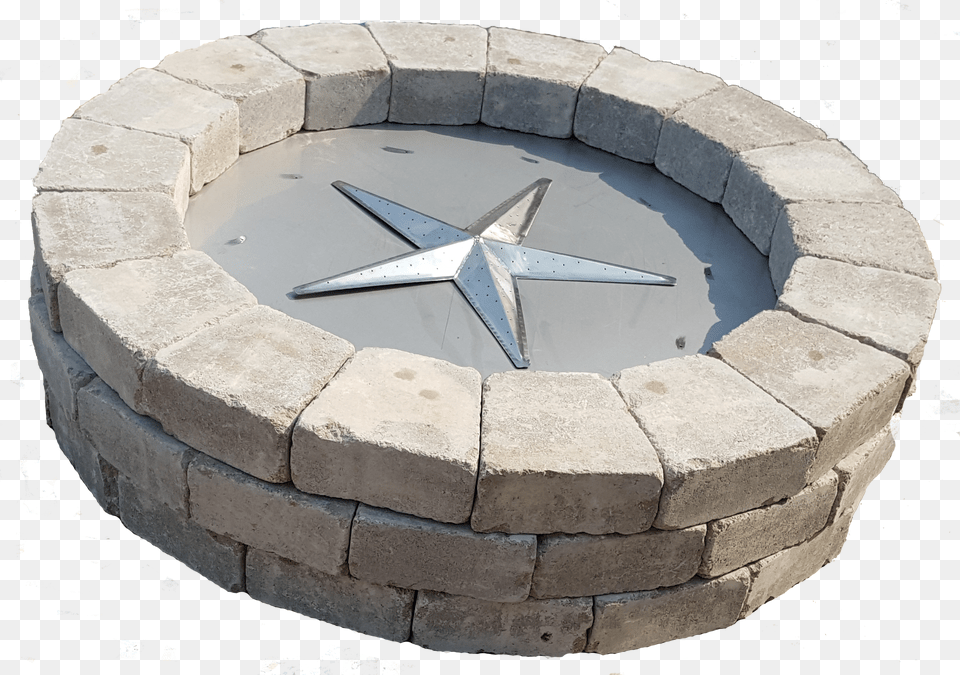 Square Fire Pit Kit Burner Techo Bloc Unilock Fire Pit, Aircraft, Airplane, Transportation, Vehicle Free Png Download