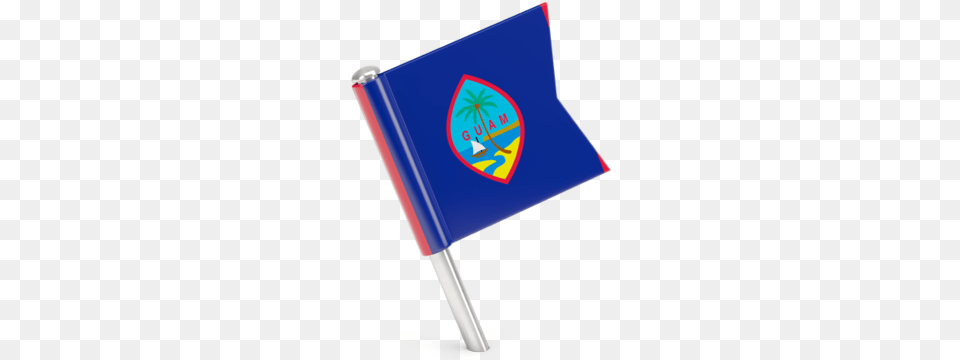 Square Flag Pin Guam Flag Icon, Text Png