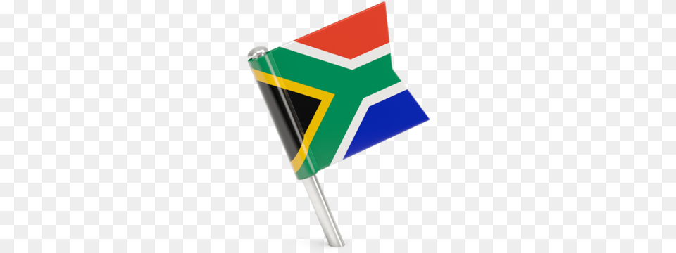 Square Flag Pin Icon South Africa Flag, South Africa Flag Png