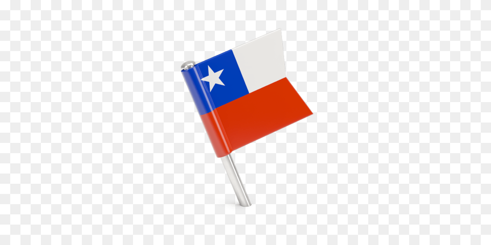 Square Flag Pin Illustration Of Flag Of Chile, Chile Flag Free Png