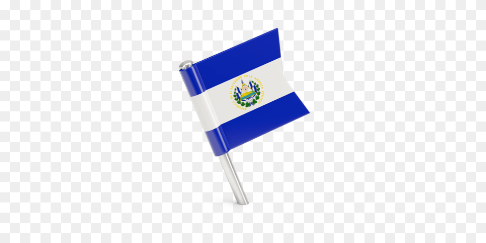Square Flag Pin Illustration Of Flag Of El Salvador Png Image