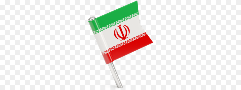 Square Flag Pin Iran, Iran Flag Free Png