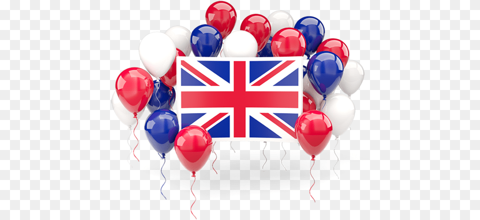 Square Flag With Balloons Clipart Union Jack Flag, Balloon Png