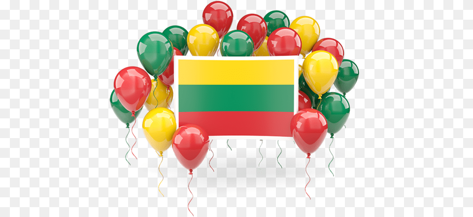 Square Flag With Balloons Indian Flag Balloons, Balloon Free Transparent Png