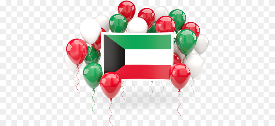 Square Flag With Balloons Pakistan Flag Balloons, Balloon Free Transparent Png