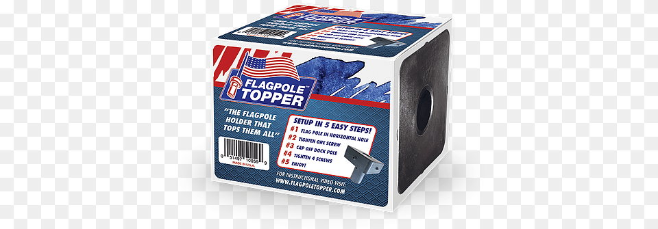 Square Flagpole Topper Carton, Box, Computer Hardware, Electronics, Hardware Png