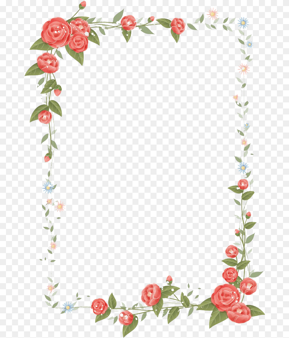Square Flower Frame Floral Border Design, Art, Floral Design, Graphics, Pattern Free Transparent Png